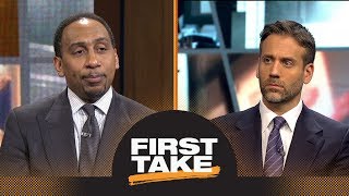 Stephen A. and Max react to Thunder losing to Jazz in first round of playoffs | First Take | ESPN