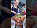 ขาหมูฮ่องเต้เจริญรัถ charoenrat pork leg wonderful streetfood shorts