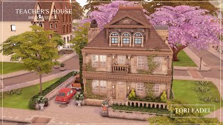 ДОМ ПРЕПОДАВАТЕЛЯ🎓🏠THE SIMS 4 I NO CC #thesims4 #sims4build #games