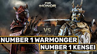 NUMBER 1 RANKED KENSEI VS NUMBER 1 RANKED WARMONGER!