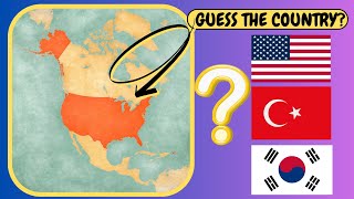 Guess The Country On The Map Quizв ѓ Geography Quiz Chall Doovi