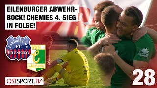 Eilenburger Abwehr-Bock! Chemies 4. Sieg in Folge: Eilenburg - Chemie | Regionalliga Nordost