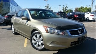 2008 Honda Accord EX Sedan Start up, Walkaround and Vehicle Tour