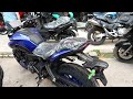 unboxing yamaha mt 07 blue 2024 motorcycle