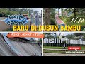 TOUR & REVIEW Dusun Bambu Terbaru Feb 2024: water coaster, rainbow slide, tiket masuk #travelVLOG