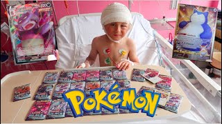 MEGA OUVERTURE DE BOOSTERS POKEMON À L'HOPITAL !