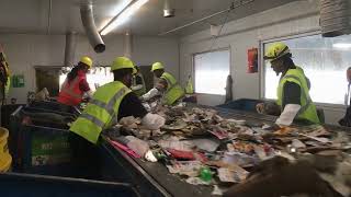 Waukesha County Recycling MRF Tour