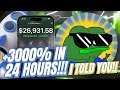 I TOLD YOU!!! IS $SUNPEPE THE NEXT PEPE COIN ON TRON!!? UP 3000%!!!