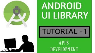 Android UI Library -1 | Round Textview Design | Border TextView | App development | Tutorial