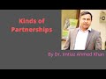 Kinds of Partnerships Their Legal Consequences