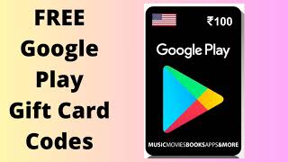 Free Google Play Gift Card Codes 2024 = Free Google Play Codes Update