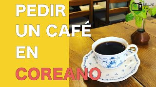 Conversación Coreana | Pedir un café en coreano  | 커피주문하기