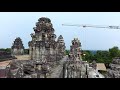 khmer castle footage without additional voice. ប្រាសាទបាក់ខែង