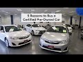 5 Reasons to Consider a Certified Pre-Owned Car | Consumer Reports