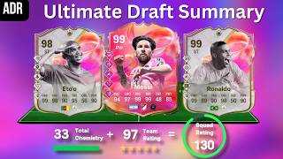 I TRIED TO GET A 130 FUT DRAFT WORLD RECORD IN FC25!!