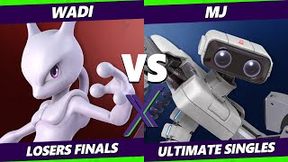 S@X 412 Losers Finals - WaDi (Mewtwo) Vs. Mj (ROB) Smash Ultimate - SSBU