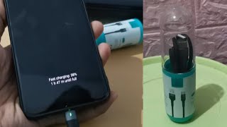 USAMS U26 Kabel Data Type C Fast Charging \u0026 LED Indikator (Hitam) - Dulkijo Unboxing