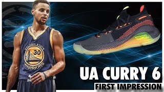 Under Armour Curry 6 First Impression