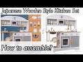 JAPANESE STYLE KITCHEN SET - HOW TO ASSEMBLE JAPANESE STYLE KITCHEN SET?