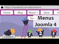 Menus, Links, & Navigation in Joomla 4  (Intro to Joomla Chapter 6)