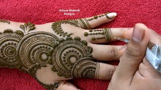 Most Beautiful Easy And Stylish Arabic Mehndi Design For Hand Arham Mehndi Designs Most Beautiful Easy And Stylish Arabic Mehndi Design For Hand Arham Mehndi Designs