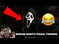 SERAM HANTU PAKAI TOPENG 😈 SCARY SCREAM ESCAPE 😂