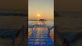 Floating Bridge, Panambur Beach, Mangalore #floatingbridge #panamburbeach #mangalore #tourism