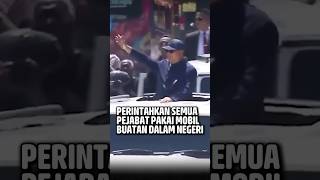 Prabowo Perintahkan Semua Pejabat RI pakai Mobil buatan dalam Negeri