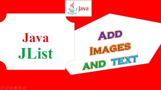Java Custom JList - Add Both Images and Text,capture Events