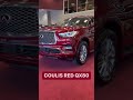 New 2023 INFINITI QX80 in the Coulis Red Exterior ❤️