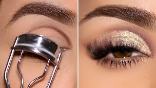 Try This! INSTANT Crystal Cut Crease Makeup 👁
