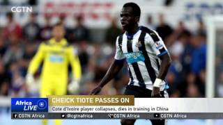 Cheick Tiote Passes On: Cote d'Ivoire player collapses, dies in training in China