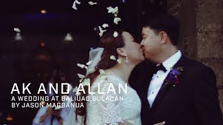 Ak and Allan: A Wedding at St Augustine Church, Baliuag, Bulacan