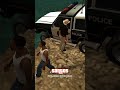 Are GTA cops smart enough to save their hanging car?
