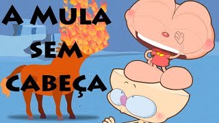 Mongo e Drongo em: Goku e Vegeta contra a Mônica - desenho animado infantil  
