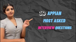 Appian Interview Questions | Appian Scenario Based Questions | Appian BPM | Lowcode