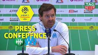 Press Conference AS Saint-Etienne - Olympique de Marseille (0-2) / 2019-20