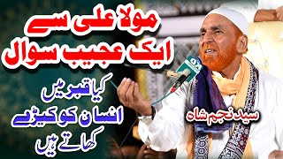 Hazrat Ali RZ Se Aik Ajeeb Sawal | Najam Shah New Bayan 2020