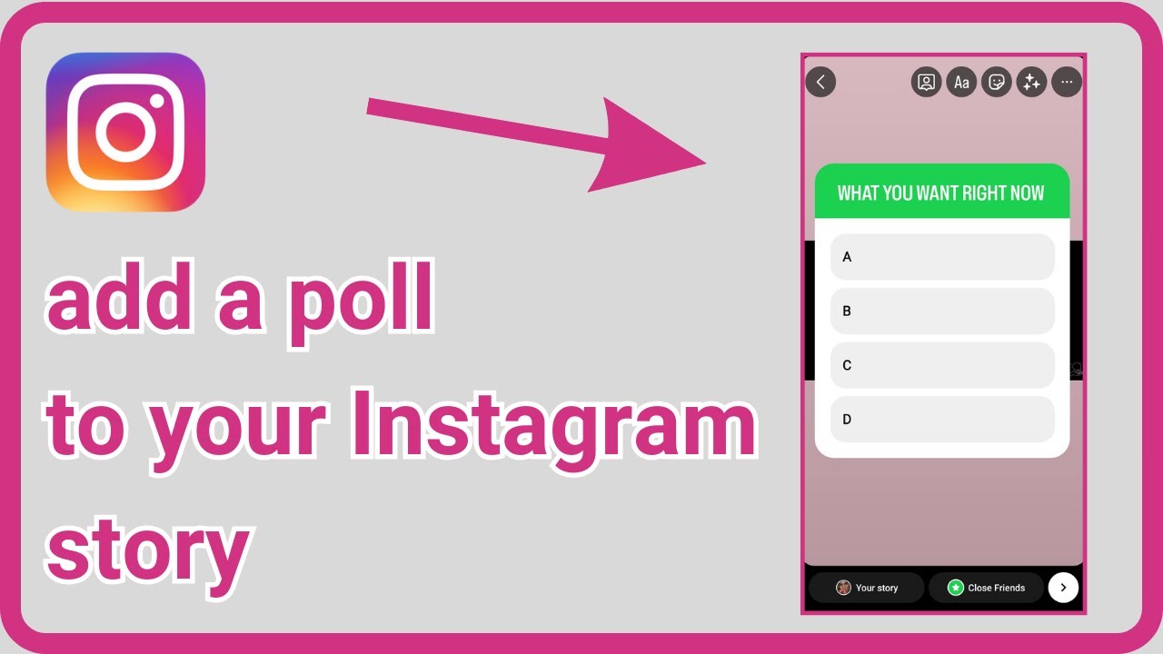 How To Add A Poll To Your Instagram Story Youtube