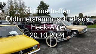 Oldtimertreffen | Oldtimerstammtisch Ahaus | Saisonfinale | Heek-Ahle | 20.10.2024