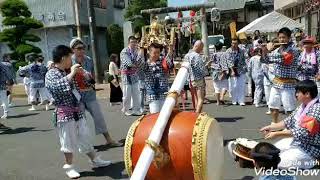 令和元年8/4ｰ8/5 砂切集 萬町親和會 八重垣神社祇園祭 千葉県匝瑳市八日市場