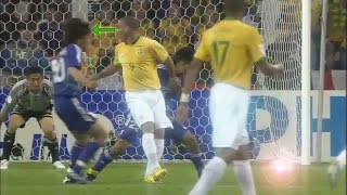 Ronaldo No Look Pass (Brazil VS Japan World Cup 2006)