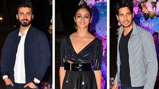 Alia Bhatt, Fawad Khan, Sidharth Malhotra Celebrate Kapoor And Sons' Success With Grand Party!