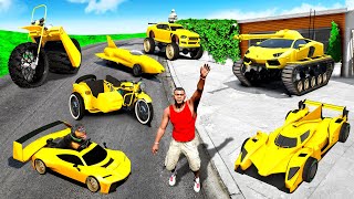 Franklin's SECRET VEHICLES in GTA 5!