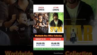 DADA 🆚 STAR Movie Comparison || Box office #ruslaan #aranmanai4 #star #dada #kavin #bmcm