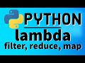 Lambda Functions in Python | Python lambda (Anonymous Functions) | filter, map, reduce