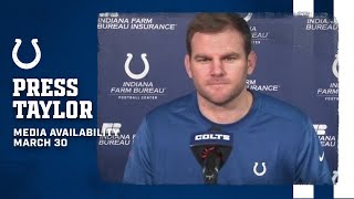 Senior Offensive Assistant Press Taylor: 100% Belief In Carson Wentz