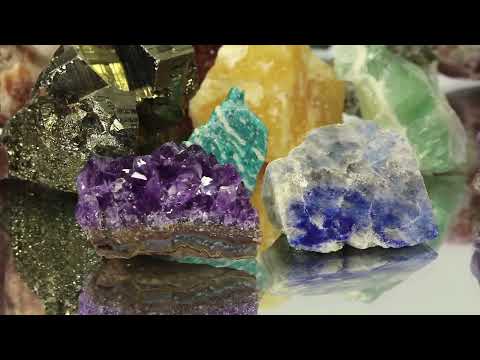 What are melted minerals called?