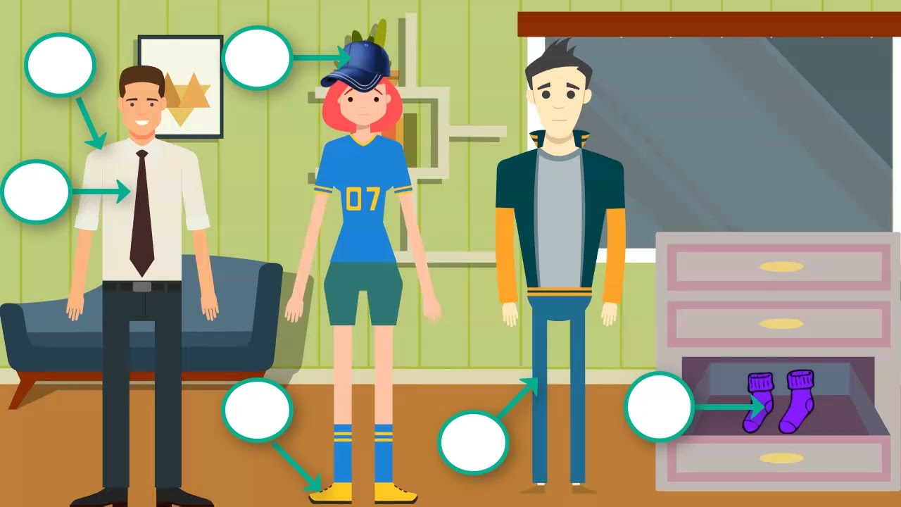 Clothes Listening Exercise For A1 Students Youtube