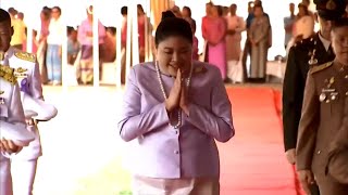 พระองค์เจ้าอทิตยาทรกิติคุณ ทรงเปิดป้ายพุทธมณฑล วัดราชบุรณะ พระอารามหลวง อ.หลังสวน จ.ชุมพร